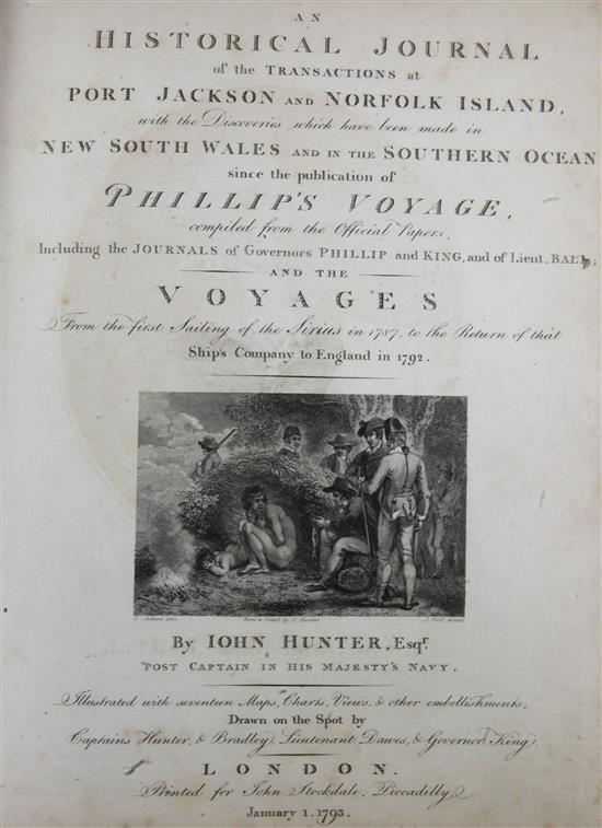 Hunter, John - An Historical Journal of The Transactions at Port Jackson and Norfolk Island,